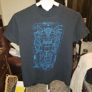 Transformers tee shirt lrg